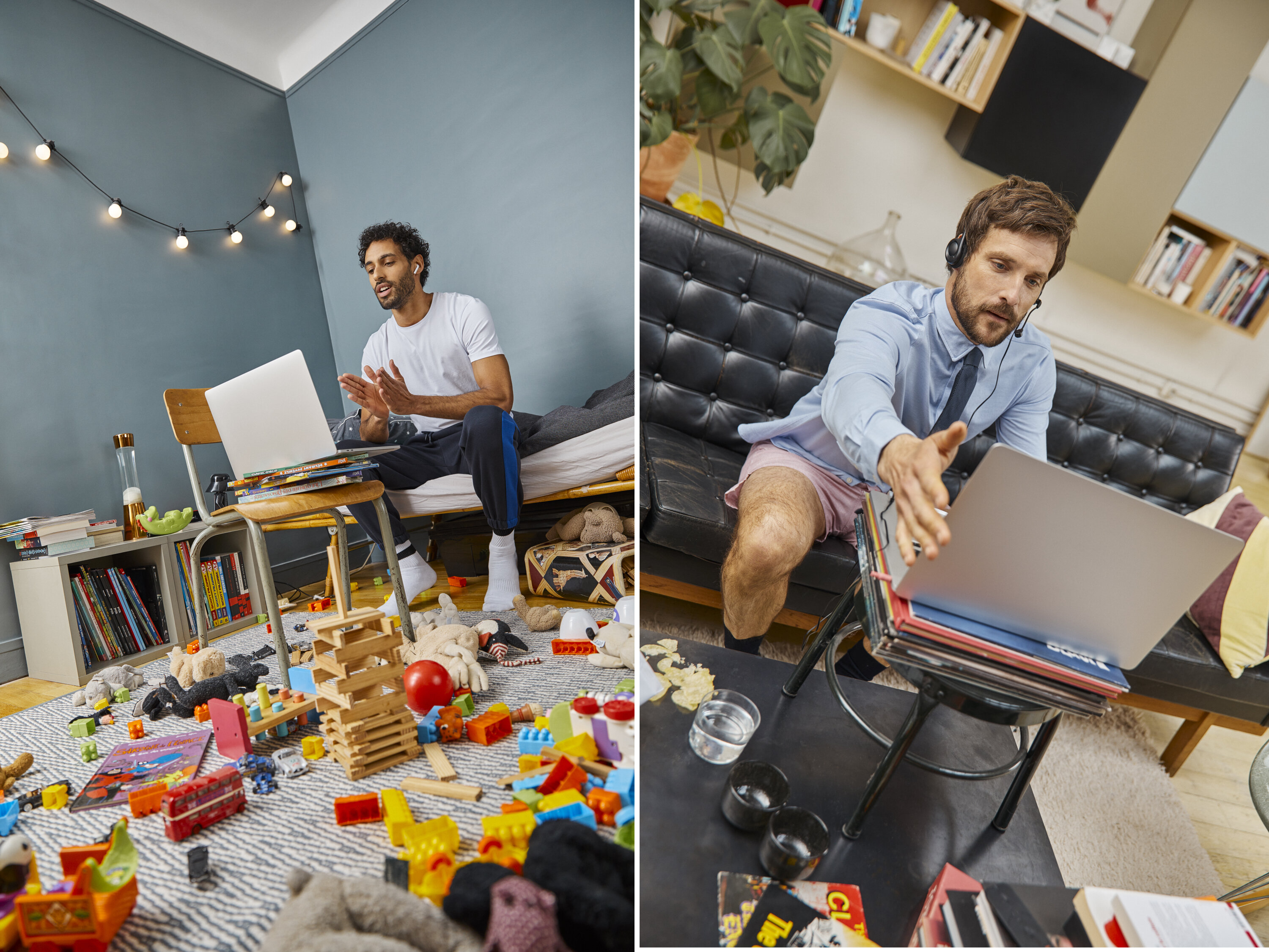 La campagne #semipresentable a été un test pour Celio. L’enseigne a voulu tester sa capacité à animer une communauté. - © Celio