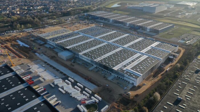 Moissy-Cramayel, développé par Prologis, première plateforme logistique certifiée zéro carbone - © D.R.