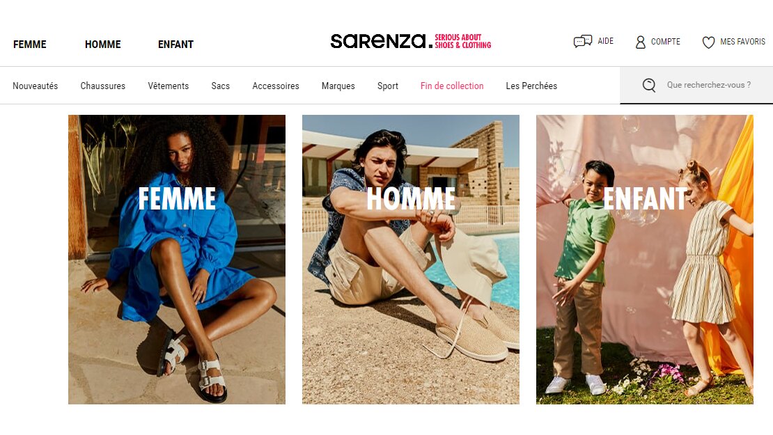 Le groupe Monoprix est entré en négociations exclusives avec le groupe Beaumanoir pour la vente de Sarenza. - © D.R.