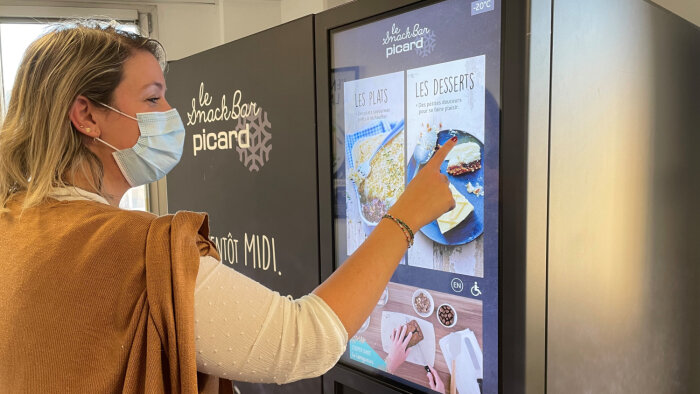Picard relance le déploiement de ses snackbars pour investir le quotidien des Français. - © Picard