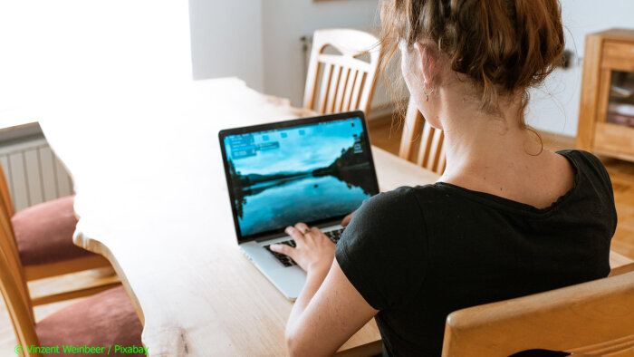 Le travail hybride domicile/bureau est le plus pertinent pour l’engagement des salariés. - © Vinzent Weinbeer / Pixabay
