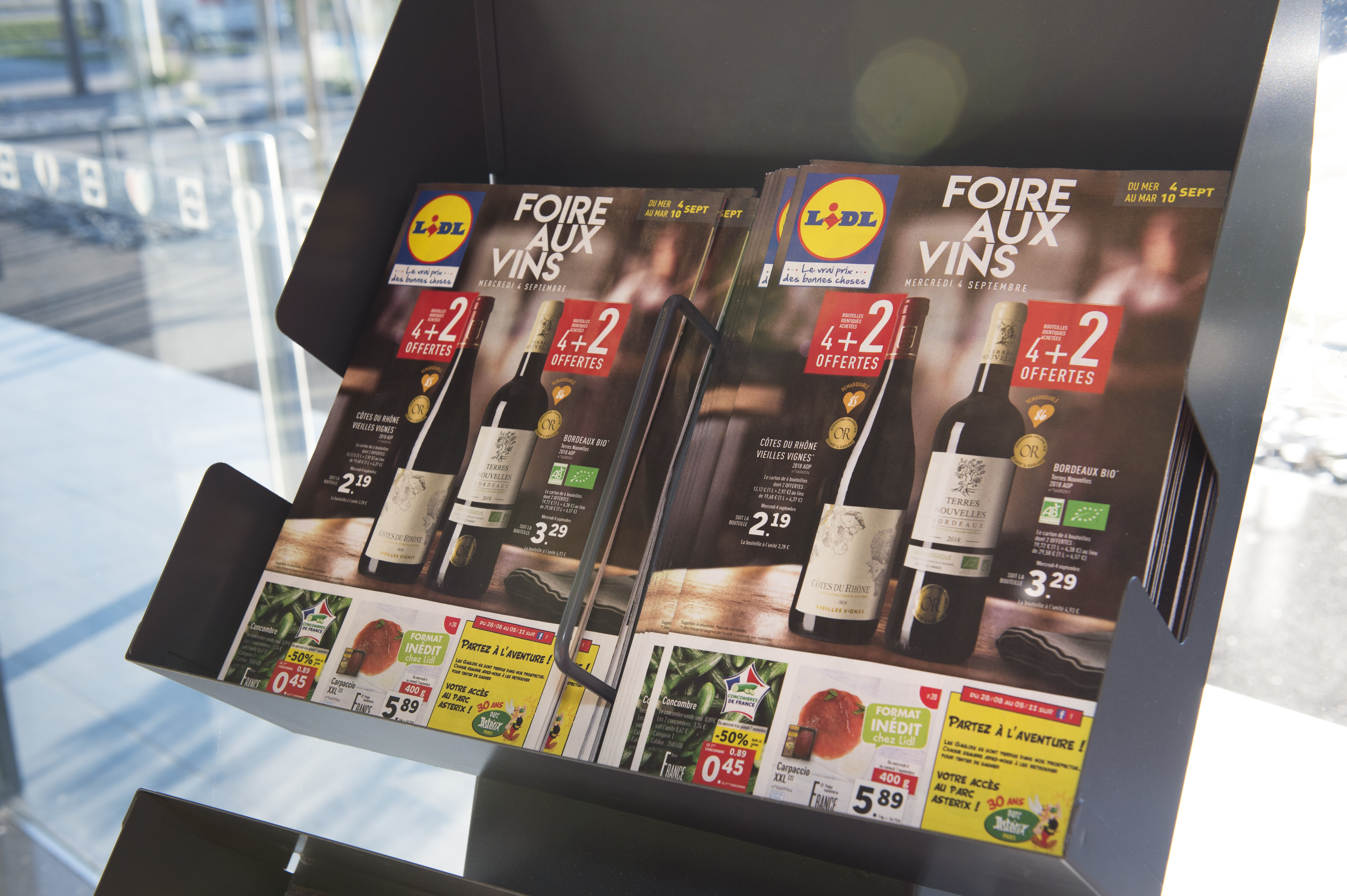 La Foire aux vins est devenu un temps fort commercial important. - © Lidl