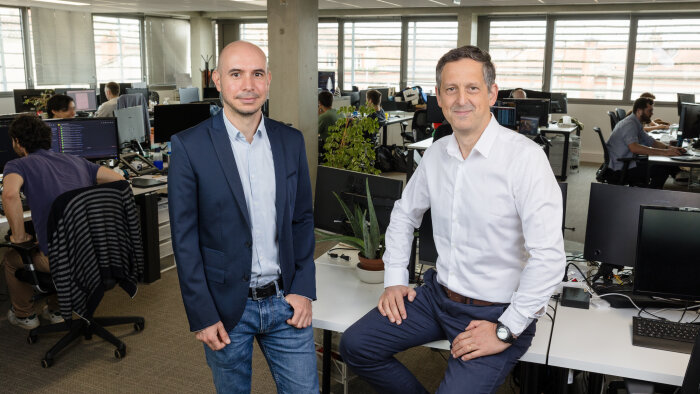 Benoit Baccot et Romulus Grigoras. - © Sofiane BENSIZERARA