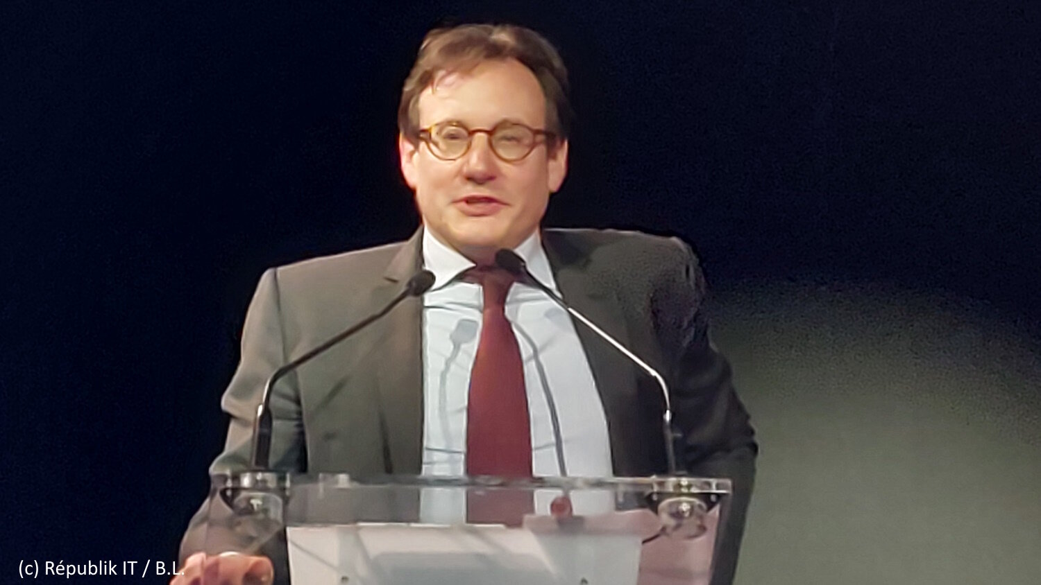 Emmanuel Sardet est Group CTO et Deputy Group CIO du groupe Crédit Agricole et président du Cigref. - © Républik IT / B.L.