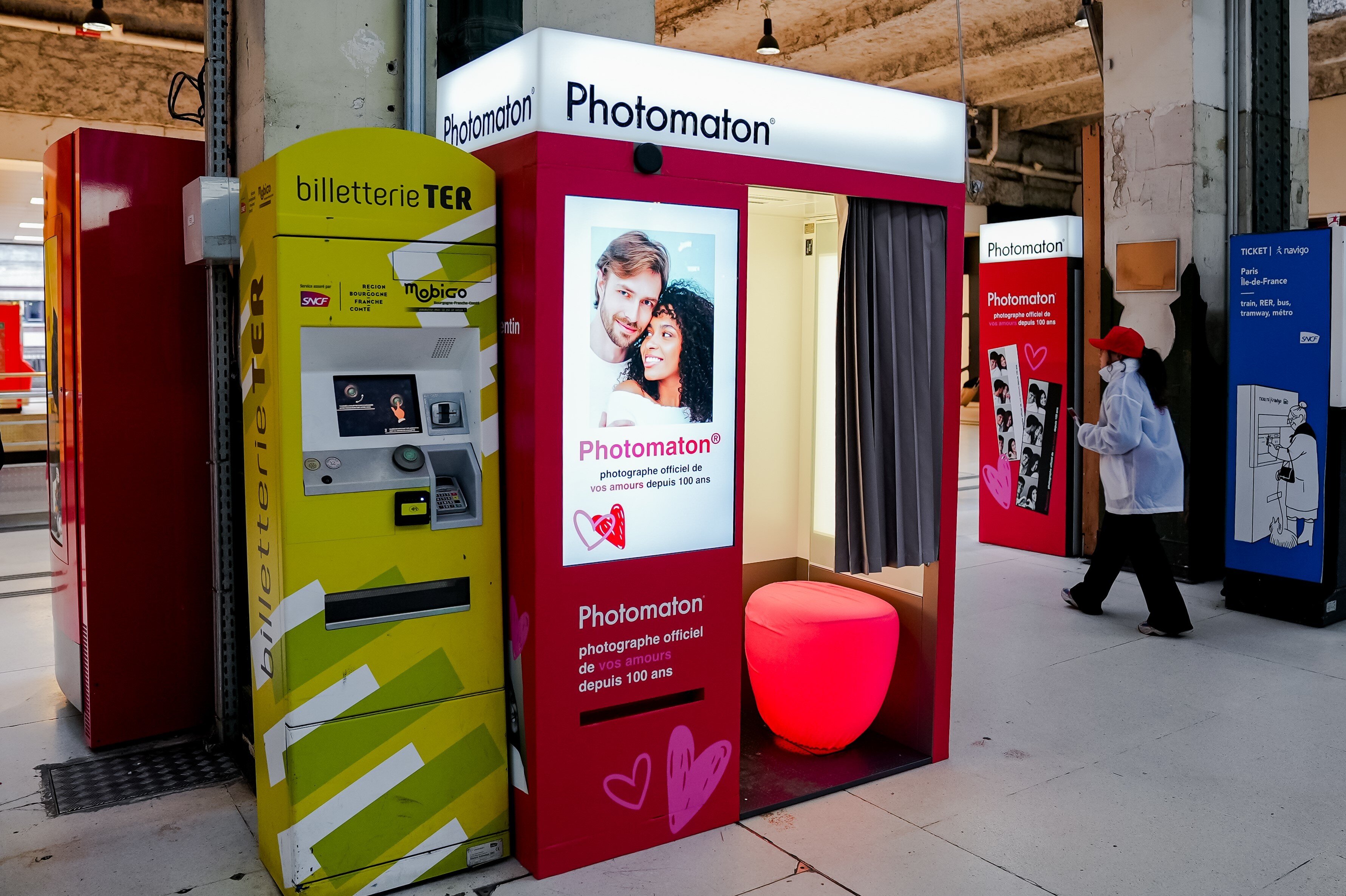 Photomaton St-Valentin Gare de Lyon - © Photomaton