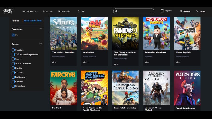 Les abonnement d’Ubisoft constituent des forfaits pour jouer à un certain nombre de jeux. - © Ubisoft