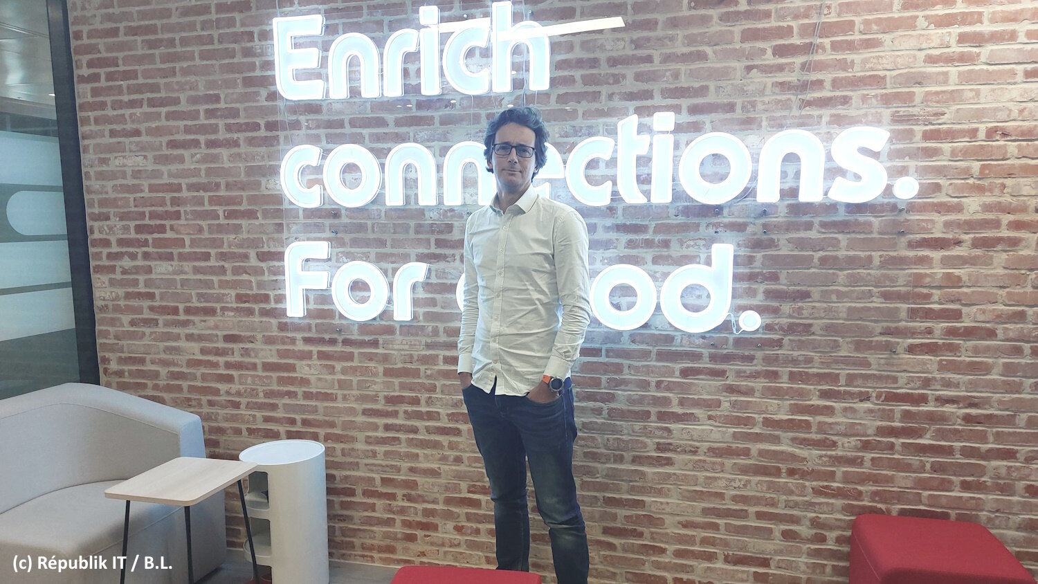 Pierre Bichon est CTO groupe d’Edenred. - © Républik IT / B.L.