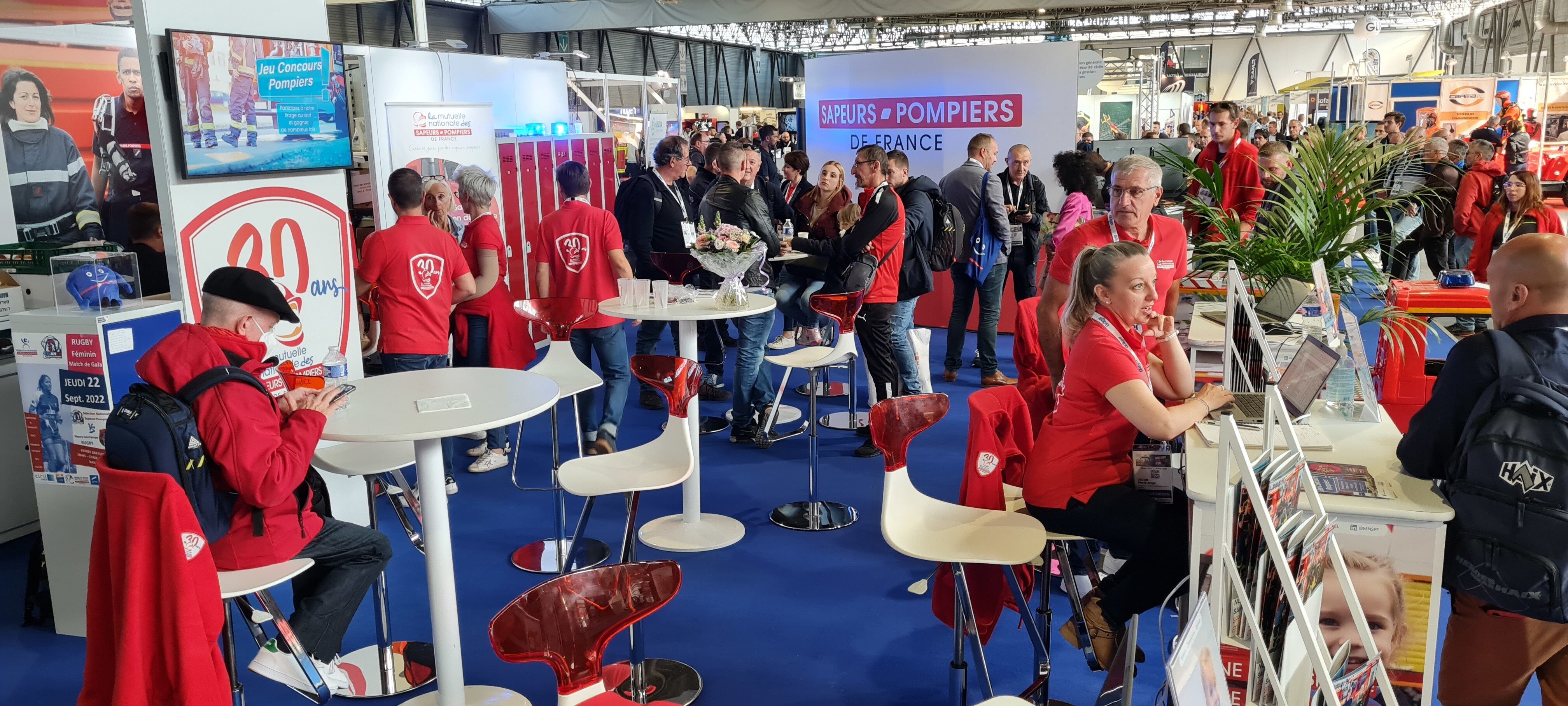 Le salon professionnel du Congrès national des sapeurs-pompiers présente les dernières innovations en matière de secours et d’incendie. - © communication_comm2022