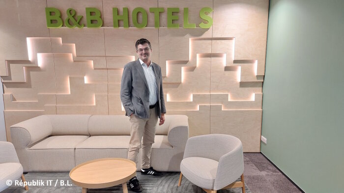 Nicolas Drapier est Group CIO de B&B Hotels. - © Républik IT / B.L.