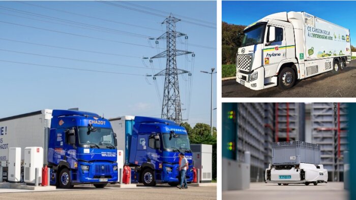 En bref : Lidl & Jacky Perrenot, Renault Trucks, électrifie ses flux, Hartmann France choisit Exotec