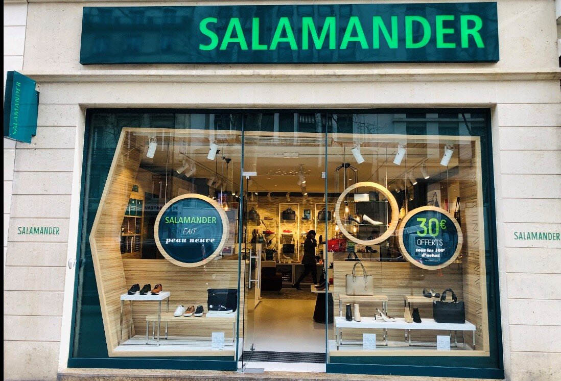 Sur les 29 boutiques de Salamander, REborn en conservera 24. Le changement d’enseigne se fera progressivement. - © Salamander