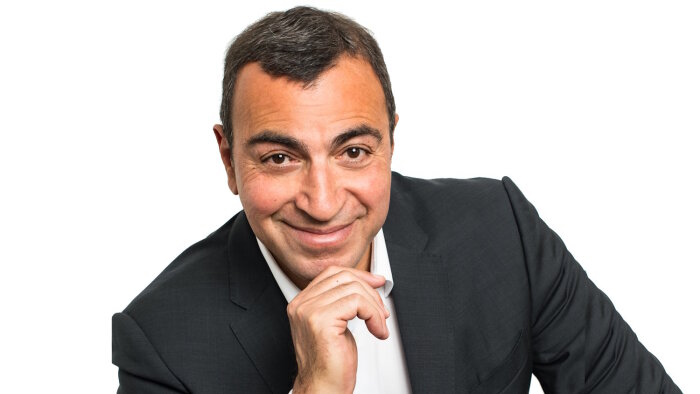 Président-fondateur de Talan, Mehdi Houas préside l’association Talents du Numérique.  - © Irène de Rosen / Talan
