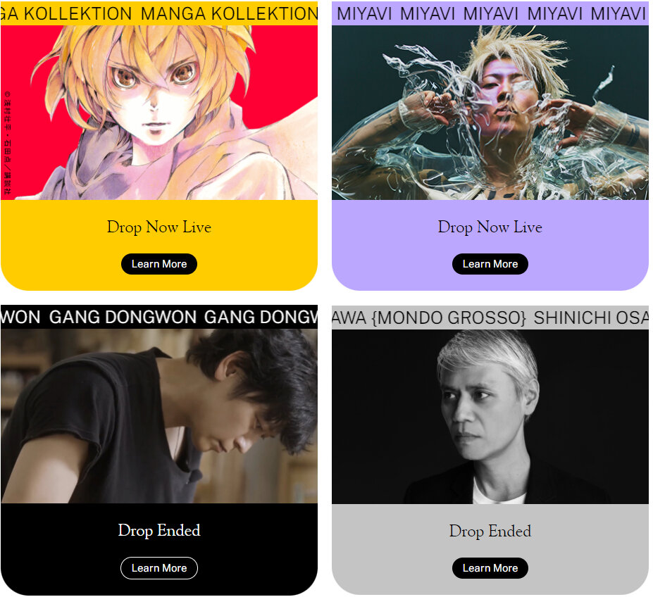 KLKTN est une marketplace d’actifs digitaux qui connecte les stars et les mangas à leurs fans. - © KLKTN