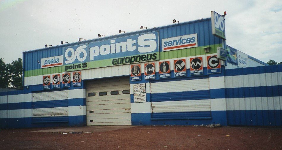 Centre Point S dans les années 1970 - © Point S