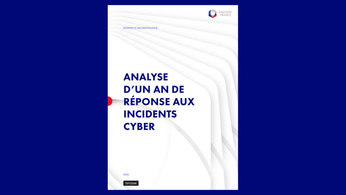 InterCERT France vient de publier son premier rapport d’incidentologie. - © InterCERT France