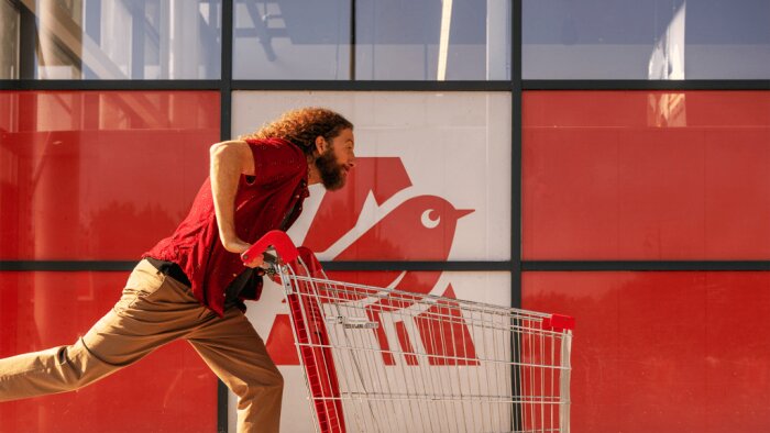 Auchan veut multiplier les solutions de livraison depuis ses hypermarchés, supermarchés et drives. - © Auchan