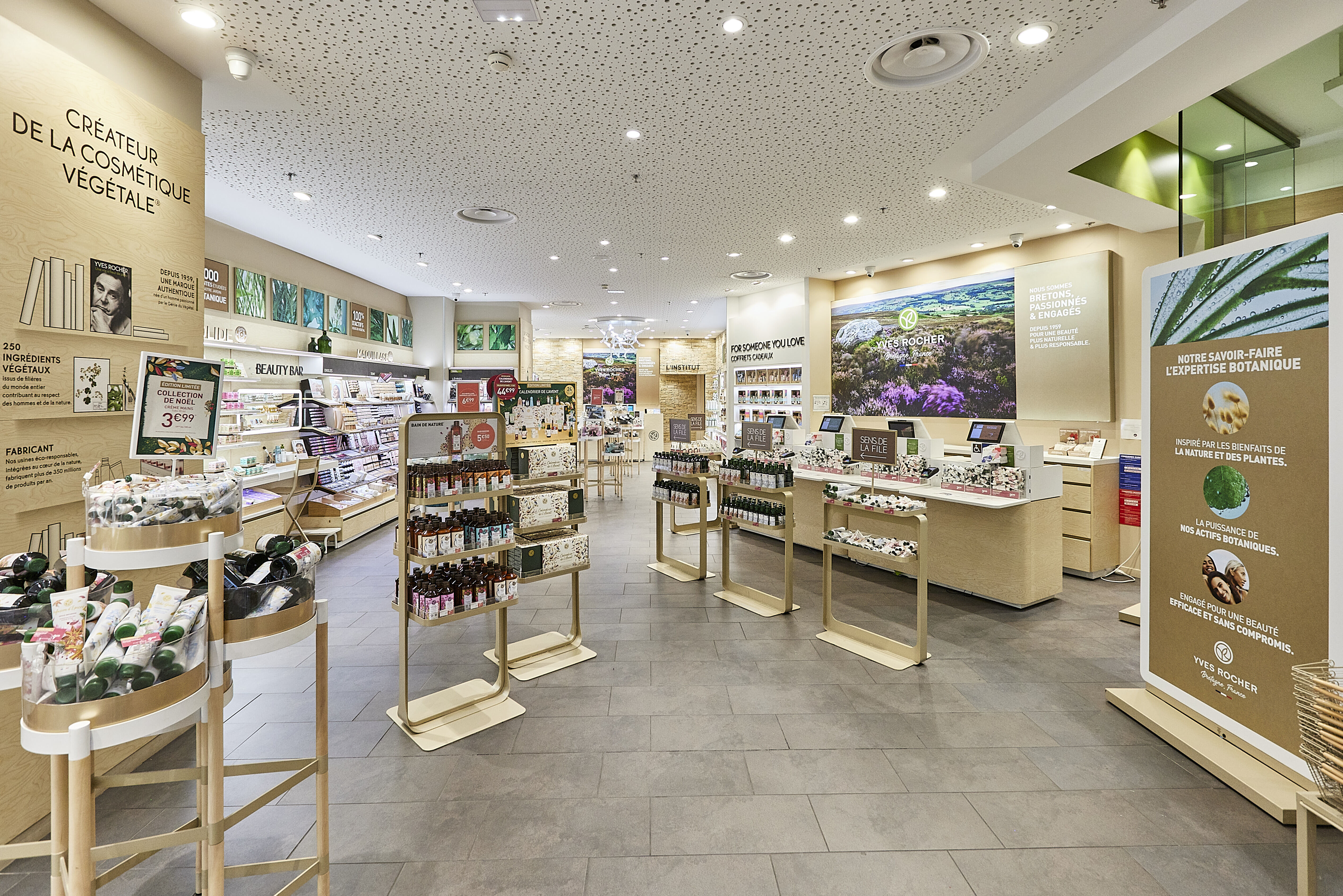 Le nouveau concept d’Yves Rocher. - © D.R.