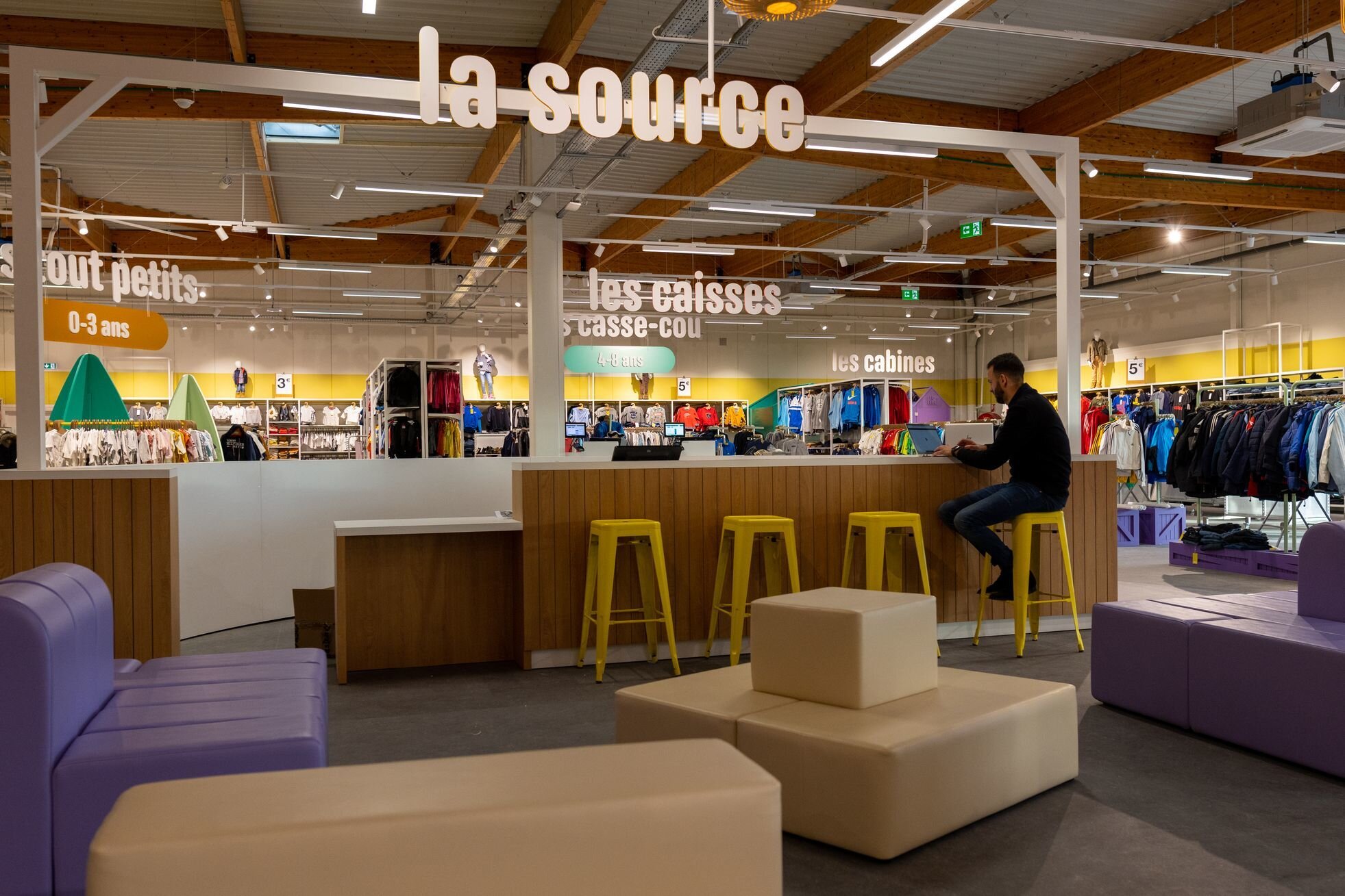 Kidkanaï proposera des animations dans le magasin régulièrement. - © Kiabi