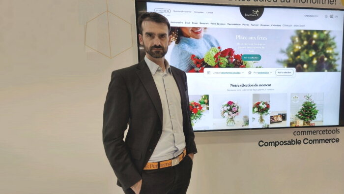 Nicolas Pastorino, directeur digital d’Interflora, témoigne ici de sa démarche. - © Interflora
