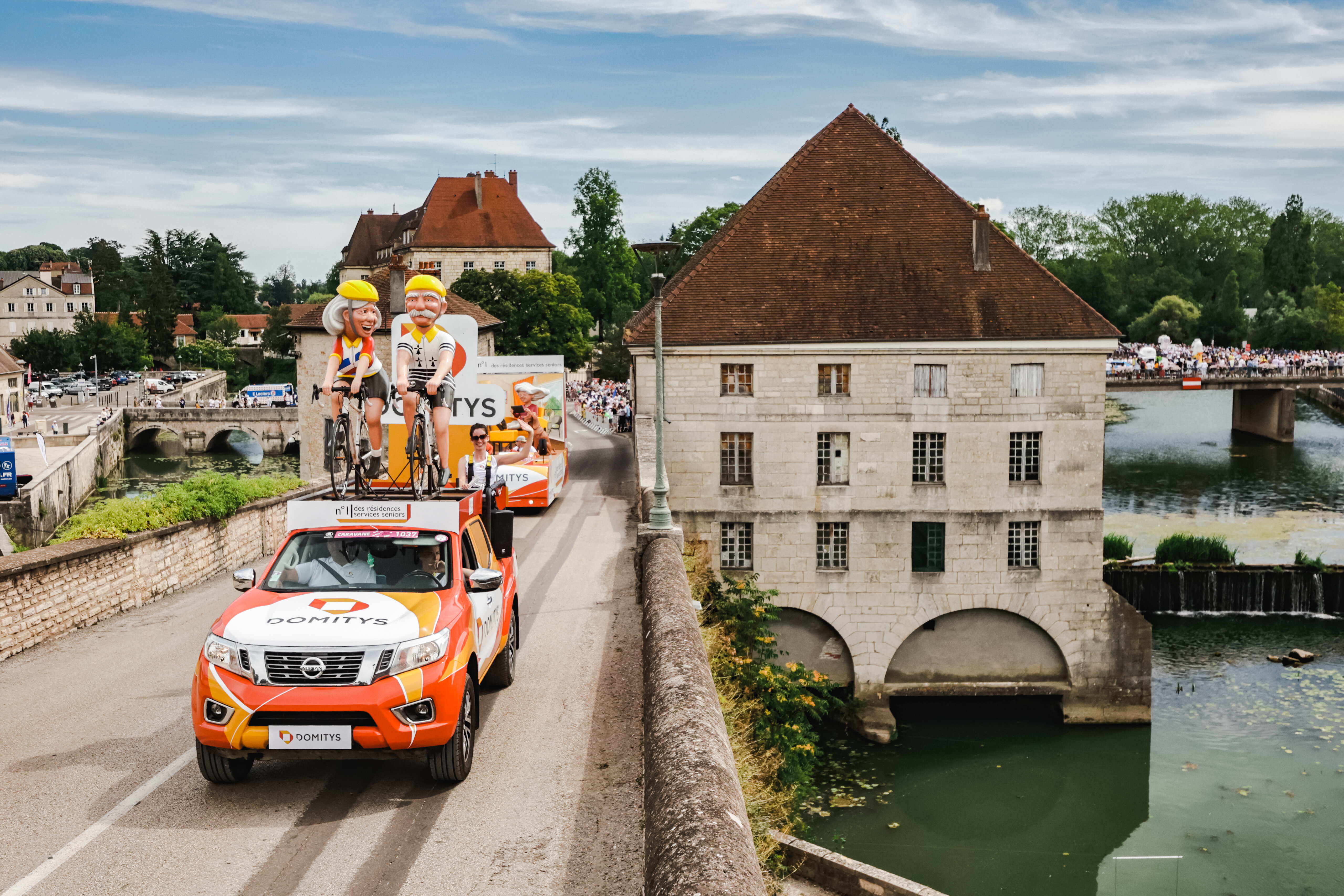 Le Tour de France (2022 - Étape 8 ), un levier de communication pour aller à la rencontre des seniors - © A.S.O./Aurelien Vialatte