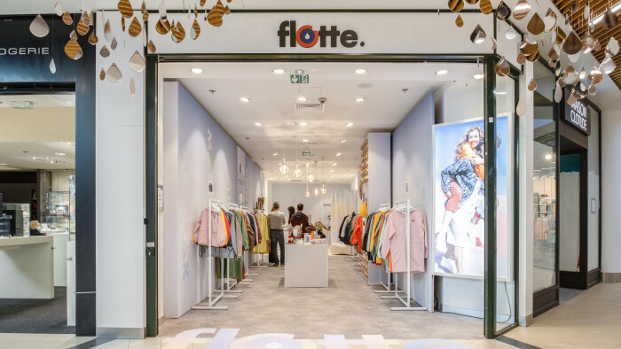 Flotte a remporté le 1er prix DNVB et a pu tester son concept en retail dans un centre Carmila. - © Flotte