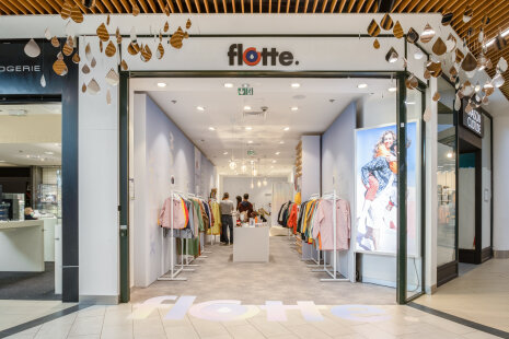 Le magasin Flotte dans le centre commercial d'Anglet. - © Flotte