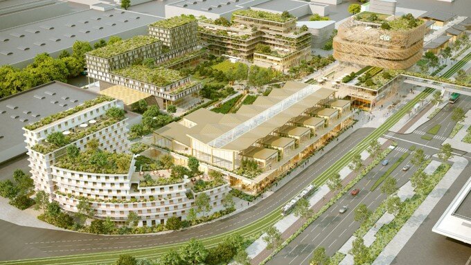 La Cité internationale de la gastronomie Paris-Rungis, projet innovant et culturel pour 2027 - © Hibrid-Gaïa Promotion