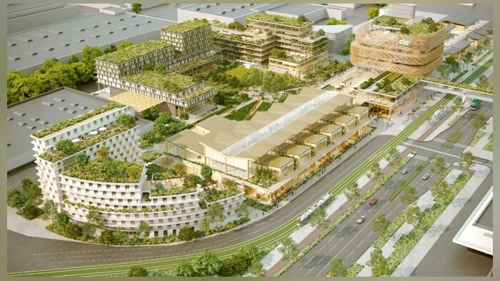 La Cité internationale de la gastronomie Paris-Rungis, projet innovant et culturel pour 2027 - © Hibrid-Gaïa Promotion