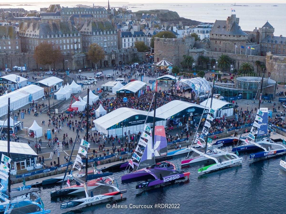 Village de départ à Saint-Malo de la Route du Rhum - Destination Guadeloupe - © Alexis Courcoux