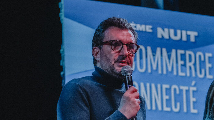 Philippe Berlan lors de la 10e Nuit du Commerce Connecté en novembre 2023. - © D.R.