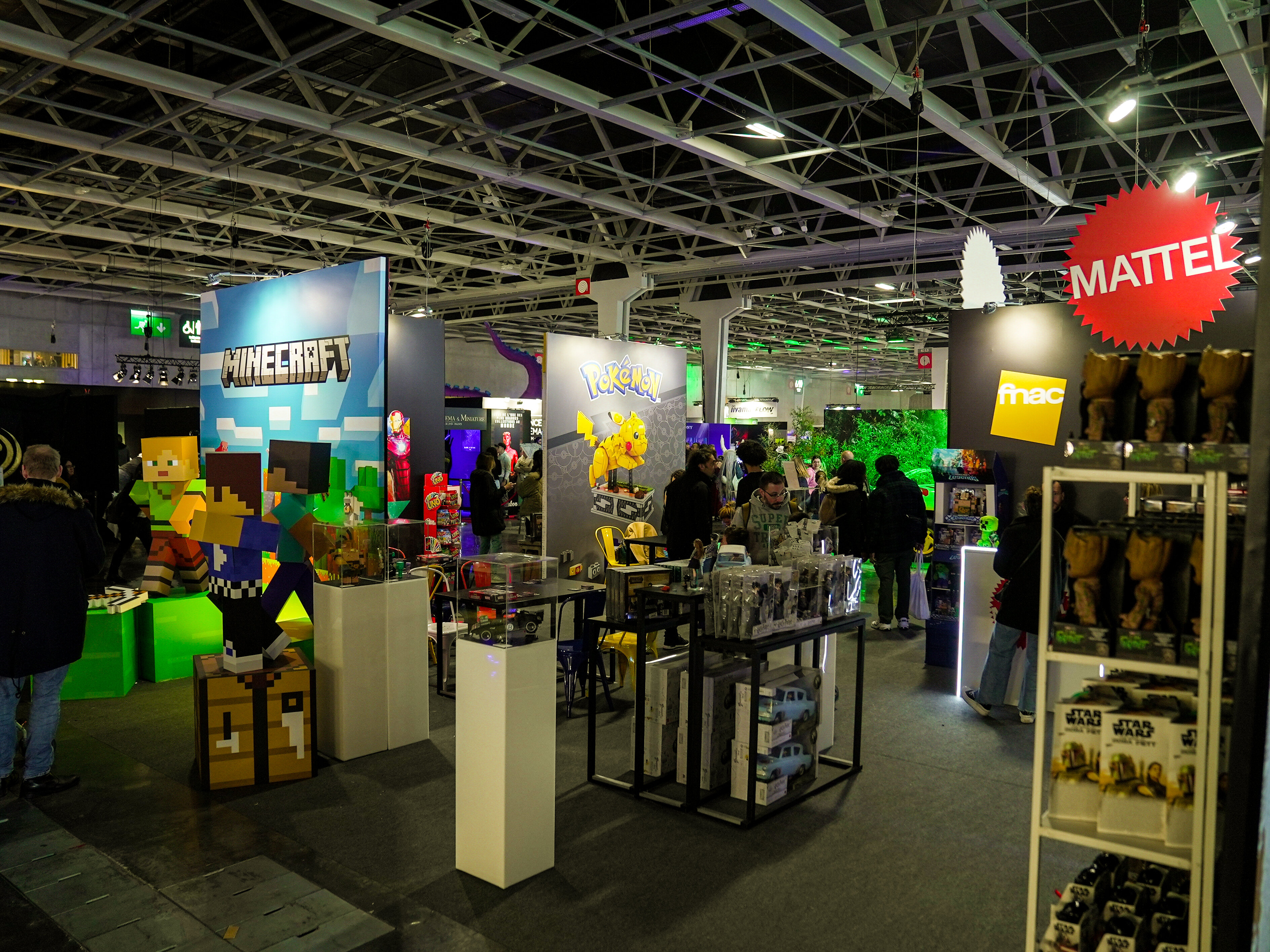 Un stand Mattel à Nuremberg - © Mattel
