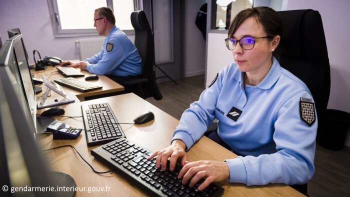 Gendarmerie et police ont désormais une direction du numérique commune. - © gendarmerie.interieur.gouv.fr