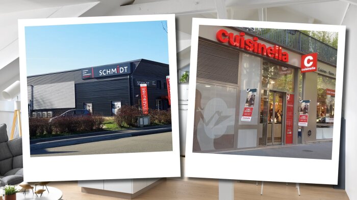Schmidt Groupe nourrit de fortes ambitions de croissance avec ses marques Cuisinella et Schmidt. - © Schmidt Groupe