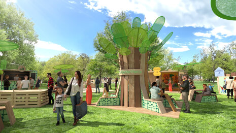 Le Center Tree Festival - © Center Parcs x Ideactif