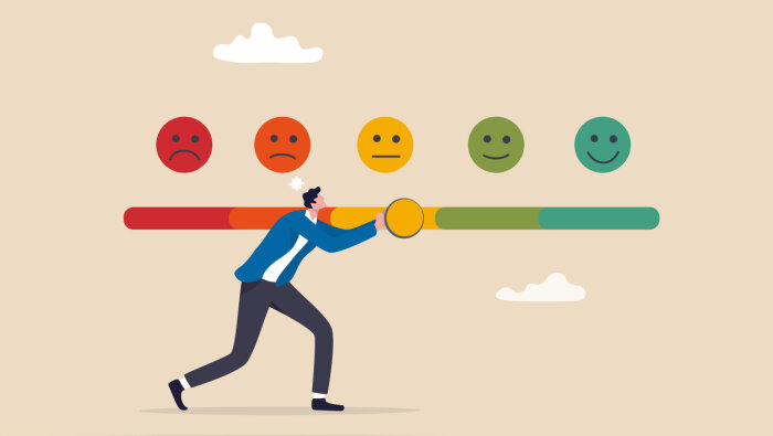 D’après le baromètre de la Symétrie des Attentions, la satisfaction des collaborateurs est de 54 %. - © Getty Images/iStockphoto