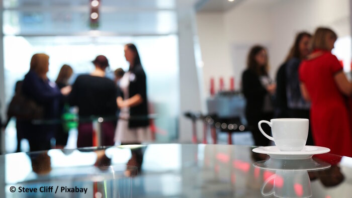 La machine à café, le grand manque du télétravail. - © Steve Cliff / Pixabay