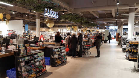 Une organisation caisse classique. - © Républik Retail