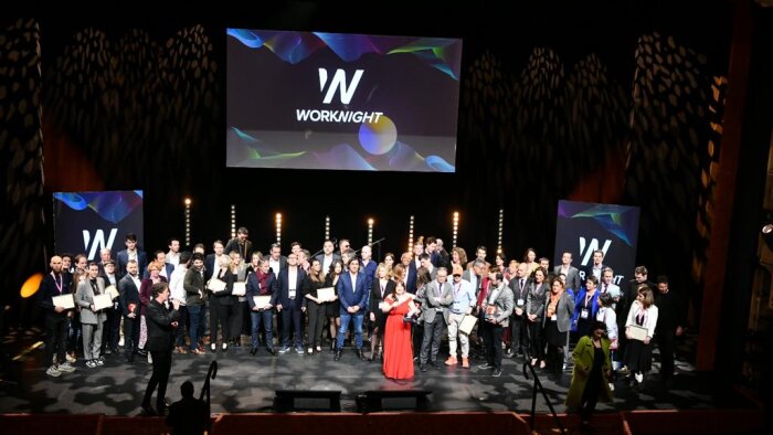 La deuxième édition des trophées Worknight a rendu son verdict lors d’une cérémonie à Mogador. - © Carole Desheulles