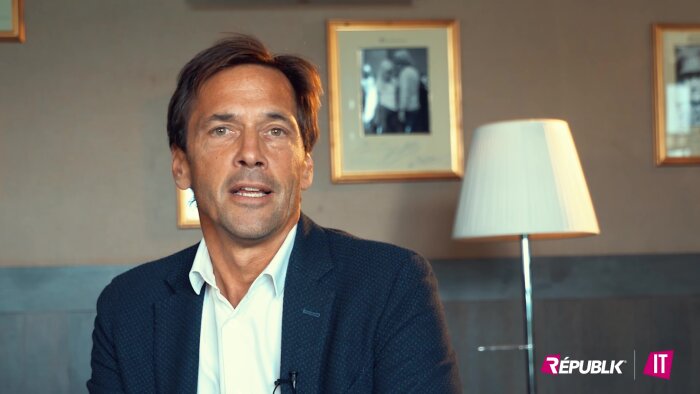 Thibault Rivier a répondu à quelques questions en vidéo à l’occasion du Disruptiv’Summit 2022. - © Républik IT
