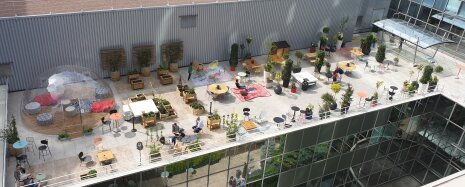 Tour TF1 - Boulogne Billancourt Terrasse Nord - © Philippe Pezet