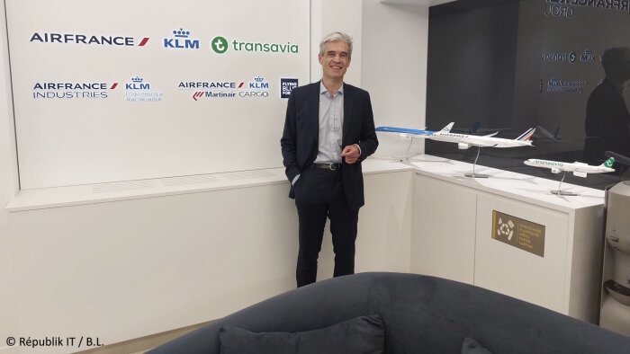 Pierre-Olivier Bandet est Executive Vice-Président Information Systems d’Air France-KLM. - © Républik IT / B.L.