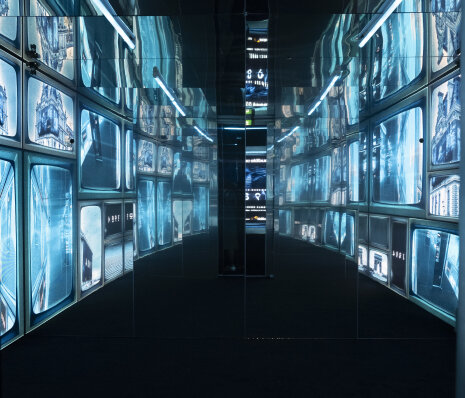 Opération événementielle insolite pour promouvoir la sortie de 1984 sur Audible - © Olivier Vigerie - Universal