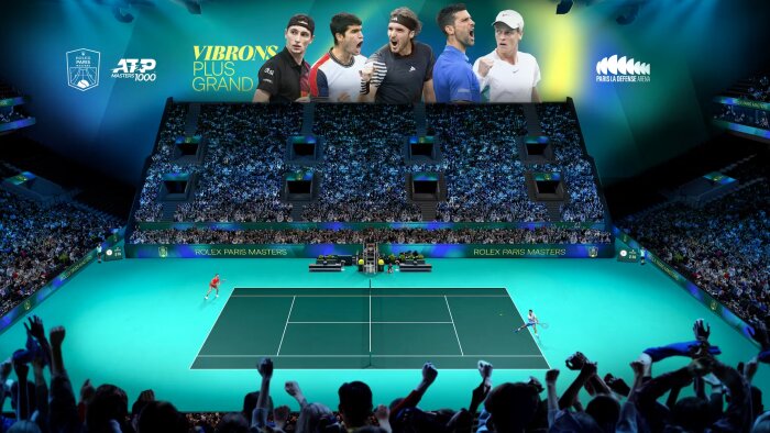 Rolex Paris Masters : le tournoi entre dans une nouvelle ère à Paris La Défense Arena