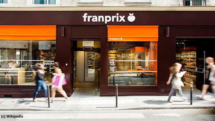 Franprix compte un millier de magasins et trois entrepôts. - © Wikipedia