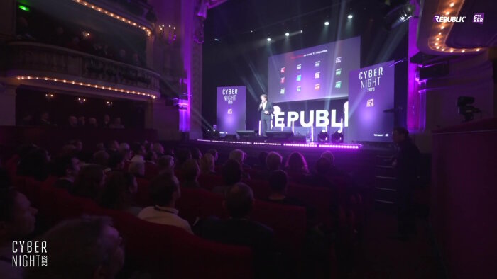 La Cybernight 2023 peut être revue en vidéo sur le web. - © Républik