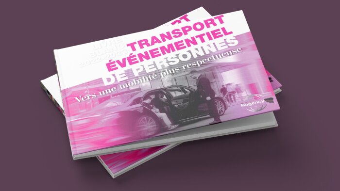 Livre Blanc (Regency) « Transport événementiel de personnes : vers une mobilité plus respectueuse » - © Regency
