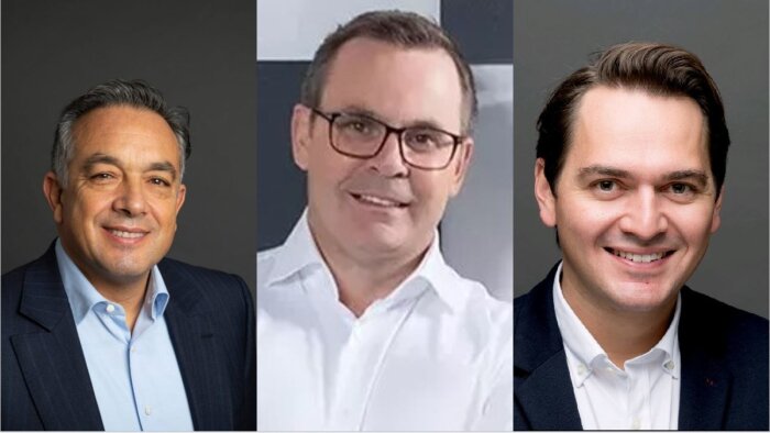 Laurent Bendavid, Michael Rouse et Quentin Benault. - © D.R.
